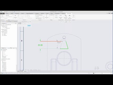 New to Creo 4.0 - Control Dimension Orientation