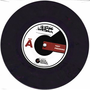 Wetbrain – Wetbrain (2016, Opaque Dark Purple marbled, Vinyl)