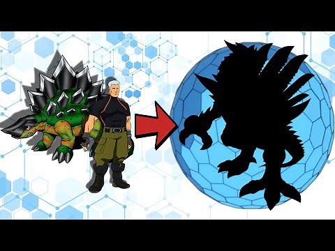 IVAN BIO HYBRID DIGIVOLVE! BIOSUPINOMON DIGIMON DATA SQUAD EVOLUTION LINE!