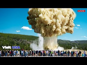 Horrifying today: Explosion in Yellowstone National Park | Threatening visitors' lives