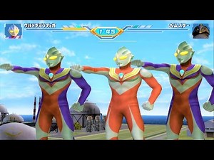 Sieu Nhan Game Play | Ultraman Tiga Battle Mode vô đối | Game Ultraman Fe3