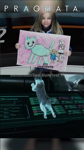 Diana Drawing a Cat! - PRAGMATA Gameplay Walkthrough #Pragmata #Gaming #Capcom #PRAGMATAMoonBytes