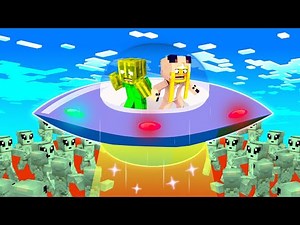 100 ALIENS VS. UFO BASE ✿ Minecraft [Deutsch/HD]