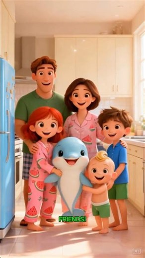 Finley with cocomelon family #advent #animation #cartoon