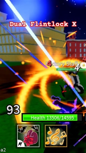 Dual Flintlock Showcase #roblox #bloxfruits