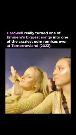 EDM ERA on Instagram: "When Hardwell unleashed his remix of Eminem’s “Without Me” at Tomorrowland 2023, the moment felt electric and completely unplanned in the best way. The instant Eminem’s unmistakable vocals rang out, the crowd exploded, singing along as nostalgia washed over the mainstage before Hardwell flipped it on its head with thunderous kicks and towering drops. The remix balanced humor, aggression, and pure festival chaos, transforming a rap classic into a modern EDM spectacle withou