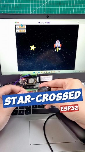 Control a Rocketship with a Joystick! 🚀 ESP32 & Scratch-Like Programming #arduino #electronics #engineering #unitedstates #sunfounder #arduinoproject #electricalengineer #arduinokit #diy #techie #electrocircuit #circuitdesign #electronics #electrical #microcontroller #techy #tech #elektronik #voltages #robot #electronicsstuff #arduinoide #education #electronicengineering #arduinoproject #DIY #stemeducation #explore #arduinobeginner #esp32 | SunFounder OpenSource