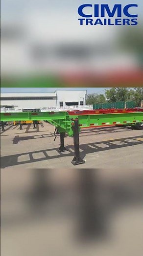 CIMC Extendable Container Chassis Trailer | Flexible Length for 20ft–45ft Containers