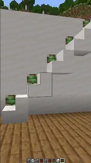 Minecraft Automatic secret stair 🤐