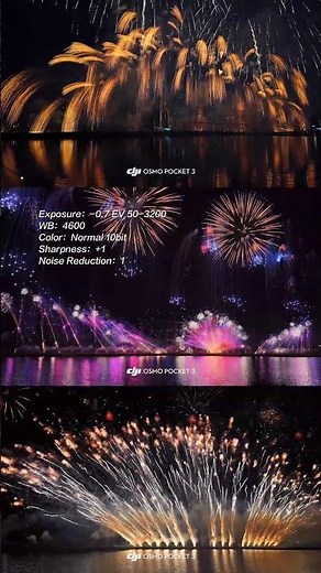 How to Film Fireworks Like a Pro | Osmo Pocket 3 Tutorial