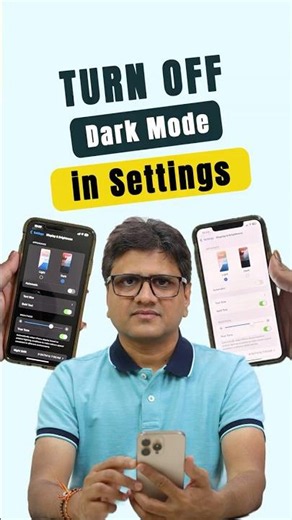 Turn Off Dark Mode via Settings | iOS 26 | iOS 27