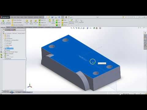 SolidWorks - Create Plane for Mirror Features