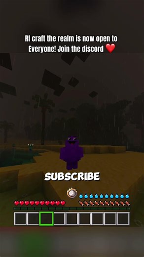 Rl craft the realm is now open❤️ #minecraft