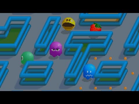 Pac-Mania Longplay (Arcade) [QHD]