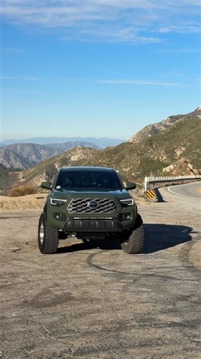 Jacob on Instagram: "ripping the angeles crest #california #tacoma #toyota #procharger #losangeles"
