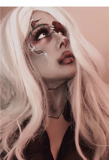 I AM Spooky and scary. 🖤🖤 #zombie #creativemakeup #horrorhags #horrortok #facepaint Inspo and cosmetics used for look. @rudecosmetics @Aaron Stray @Atarah @maccosmetics