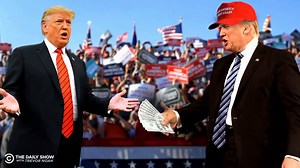 3.5M views · 8.4K reactions | Did Trump run for President just to make money? Maybe. Did he realize that becoming President could make him even more money than he imagined? Definitely. Here’s how Trump has been cashing in on the presidency: | The Daily Show | Facebook