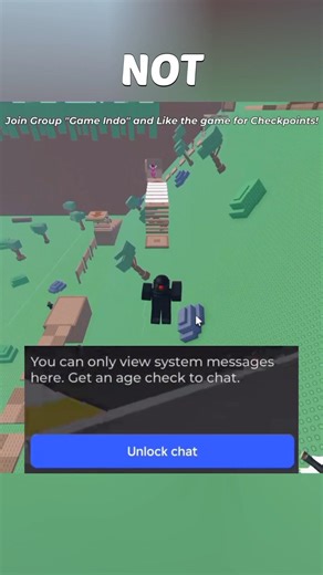 You can still Use Roblox Chat without verifying your age!❤️‍🩹 🫡