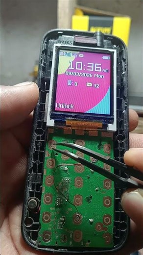 itel ace 3 me 8 number button work nahi kar raha hai | itel ace 3 button not working 8 | #shorts