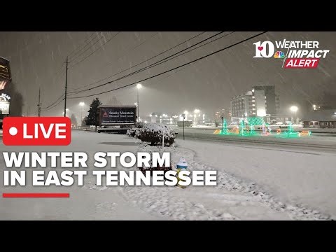 WATCH LIVE | Tracking Winter Weather and Road Conditions in East Tennessee