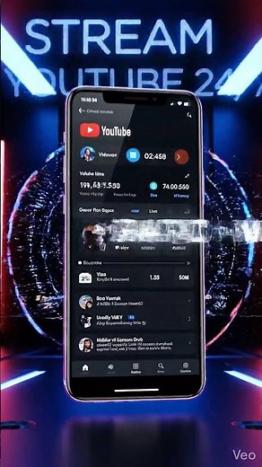 youtube live panel server