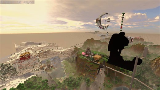 Minecraft HDR Mod + Replay Mod HDR视频导出预览