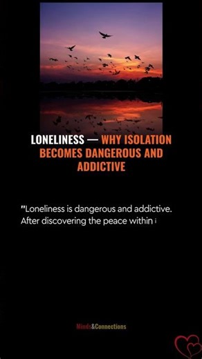 Loneliness | Why Isolation Becomes Dangerous and Addictive #shorts
