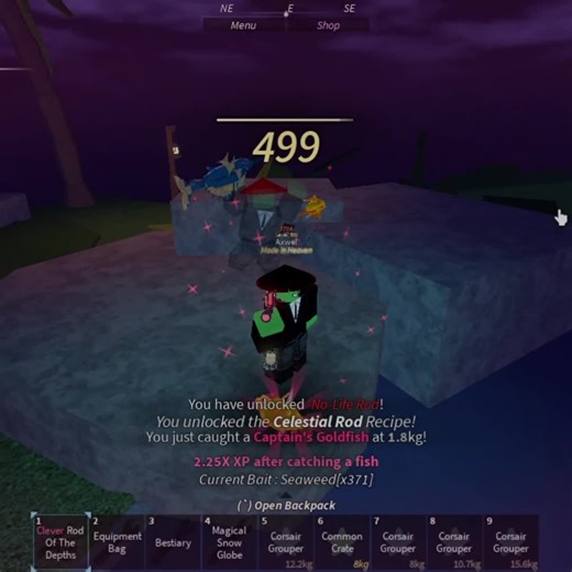 Unlocking the No Life Rod in Roblox Fishing Game