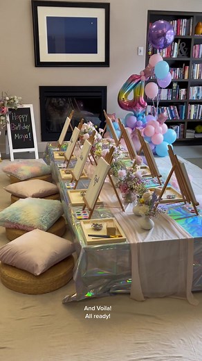 Creative Kids Paint and Beading Party Ideas