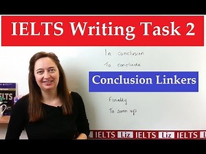 IELTS Writing Task 2 Linking Words for the Conclusion | 2023 | ielts with liz