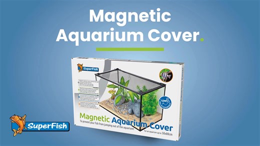 Check out how to set up the brilliant SuperFish Magnetic Aquarium Cover! | Sedgley Road Aquarium