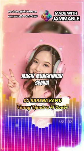 KARENA KAMU Fanny Tjandra AI Cover @FannyTjandraTV #karenakamu #edit #shorts #wigroove