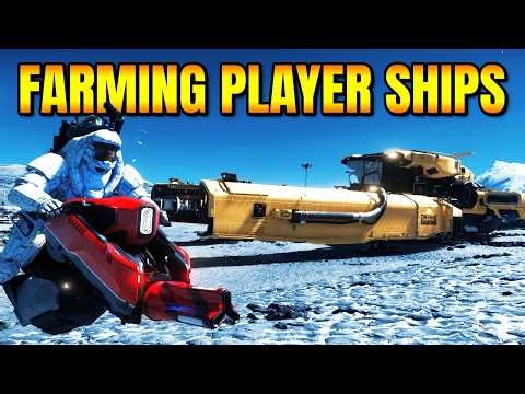 Attacking Bunkers to Salvage Player Ships in Star Citizen