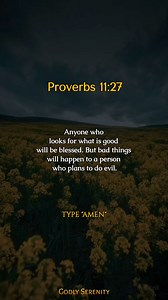 22K views · 2K reactions | Proverbs 11:27 | Godly Serenity | Facebook