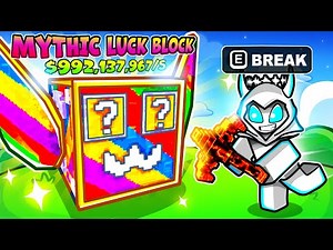 Speedrunning 100 Rebirths in Break a Lucky Block...