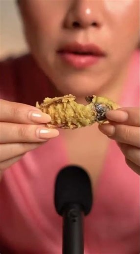 Exotic Crunch ASMR: Crispy Insect Tasting