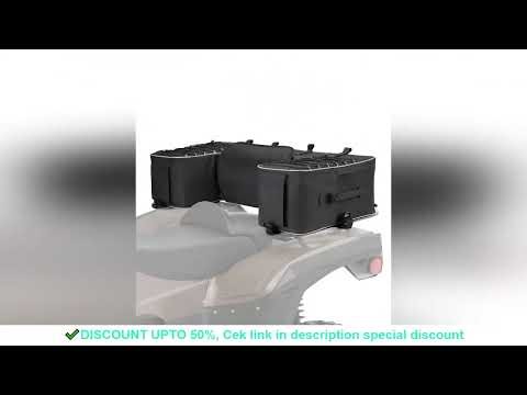 ATV Quad Rear Bag Pad Seat Bottom Support Storage Pack Rack Back Off Road for Can-Am Outlander 400 C