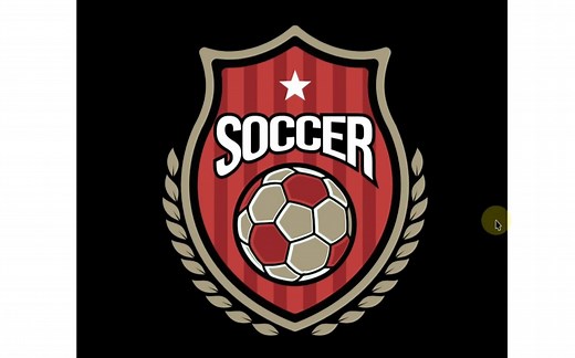 如何使用 Corel-DRAW 创建足球队LOGO设计