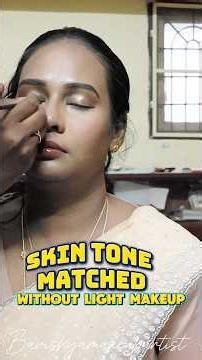 How we perfectly match skin tones for a flawless makeup base! 💄✨ #MakeupTips #SkinToneMatch