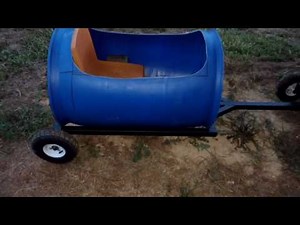 Home made barrel train
