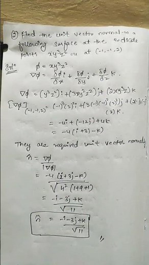 Calculus engineering Mathematics 2 M2 Vector Calculus engineering Notes