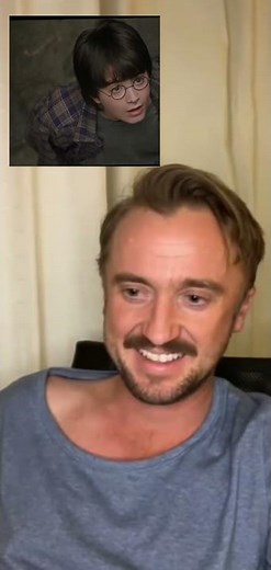 Tom Felton watched Harry Potter with us 😍