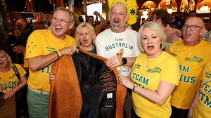 Golden jacket embodies sacrifice and joy of swimming parents