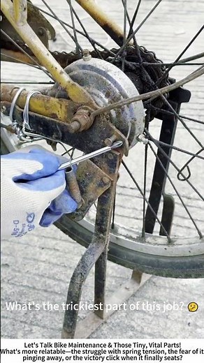 The Finicky Fix: Installing a Bicycle Kickstand Spring 🔧🚲