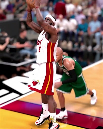 LEBRON JAMES SLAM DUNK / NBA2K25 / ULTRA GRAPHICS PC / LIGHTING MOD #nba2k26 #2kcommunity