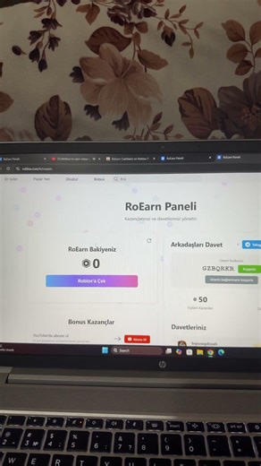 Method to earn robux using RoEarn #roearn #robuxfree #popular
