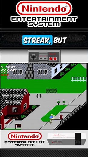 Paperboy Looked Easy… It Wasn’t 😅 #NES #Shorts