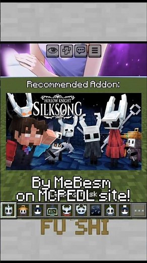Hollow Knight in Minecraft?! (Silksong Addon) #minecraft