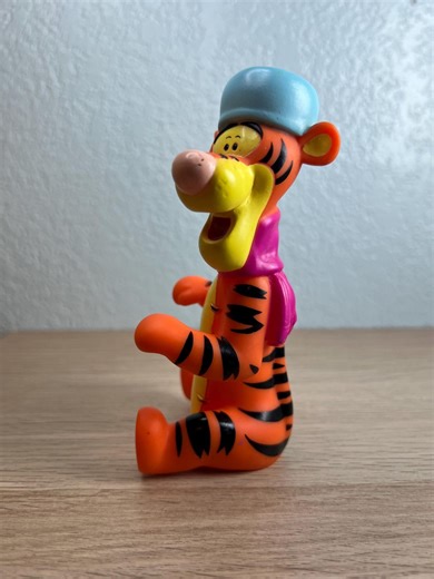 Vintage Disney Tigger Figure Winnie the Pooh Toy Orange Tiger PVC Character - Etsy