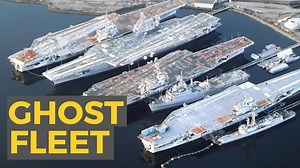 MASSIVE US Navy Ghost Fleet - Mothball Warships | Elon Video